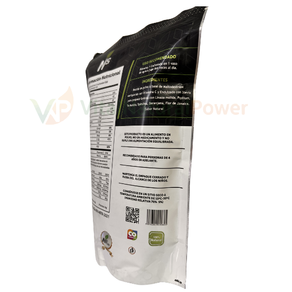 Linaza Psyllium con Té Matcha 450g - Imagen 2