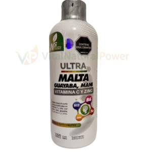 Ultra Malta con Vitamina C + Zinc 1L