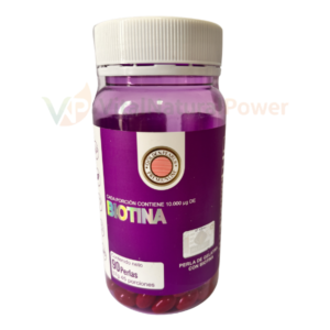 Biotina 90 perlas (10.000 mcg)